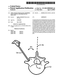 Dr. Neubardt's Spine Surgery Patent 15