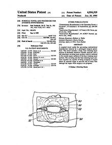 Dr. Neubardt's Spine Surgery Patent 1